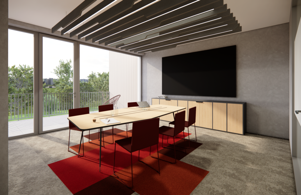 Innenarchitektur Steuerberatungskanzler Büro Flur