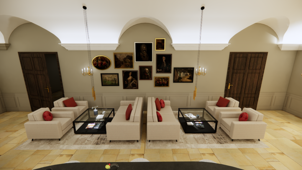 Schloss Dürnstein Innenarchitektur Hospitality