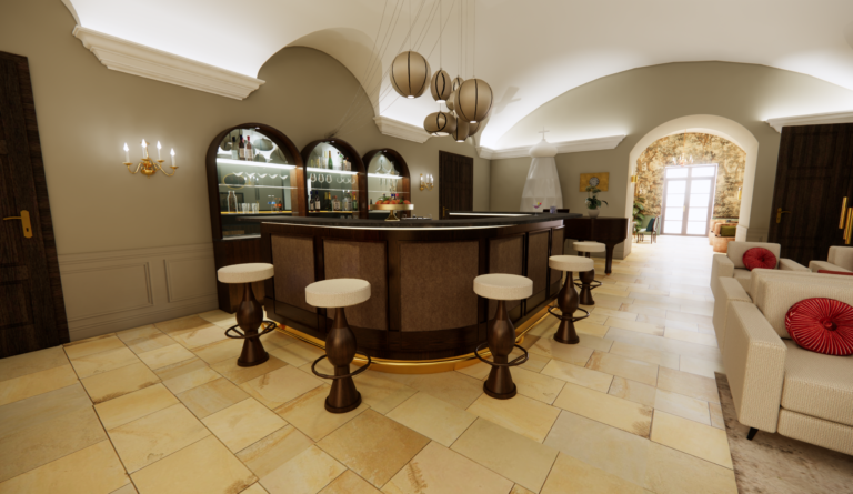 Schloss Dürnstein Innenarchitektur Hospitality