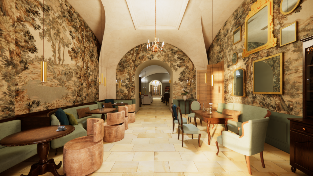 Schloss Dürnstein Innenarchitektur Hospitality