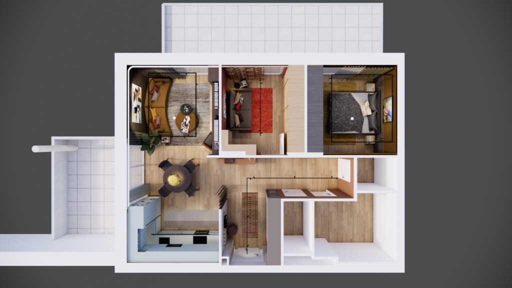 Single Wohnung Erstbezug Krems an der Donau Grundriss