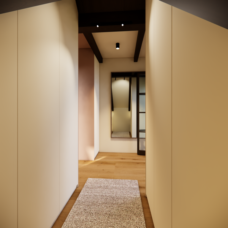 Schlafzimmer - Dachgeschoss Innenarchitektur Kremstal
