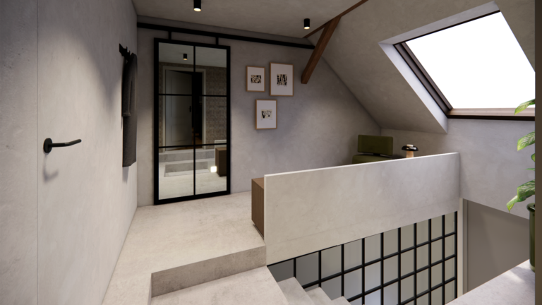 Eingang - Dachgeschoss Innenarchitektur Kremstal